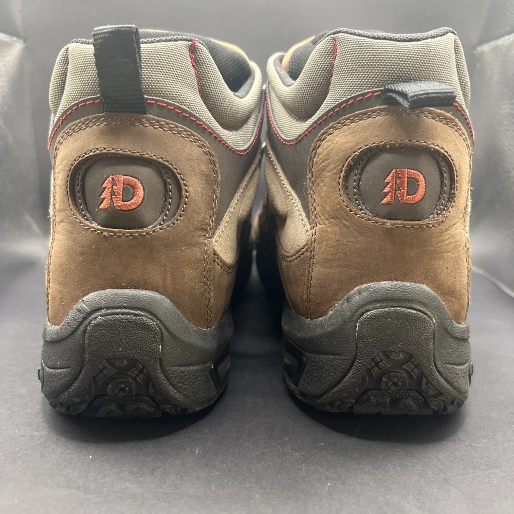 Dunham Cloud Mens 12 4E Waterproof Leather Hiking Boots Brown Mid Hiker MCR6630B
